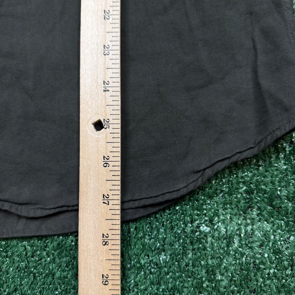 Buck Mason Button Up Shirt Men's Size S Green Short Sleeve Camp Outdoor - Picture 8 of 9